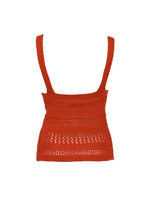 Top in cotone crochet Alpha studio | AD-6230P2011